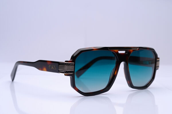 The 'Marrakech' - ROKS North Africa Angular Aviator Sunglasses